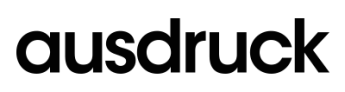 Ausdruck c/o Jesper Nilsson logo