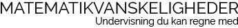 Matematikvanskeligheder logo