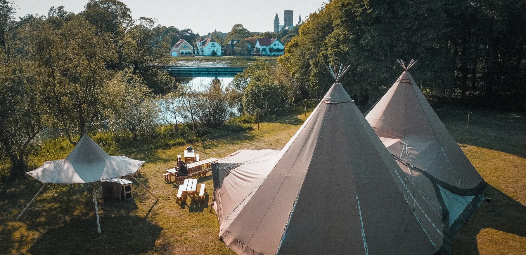 Dronebilleder fra bryllupsmessen 3 of 10