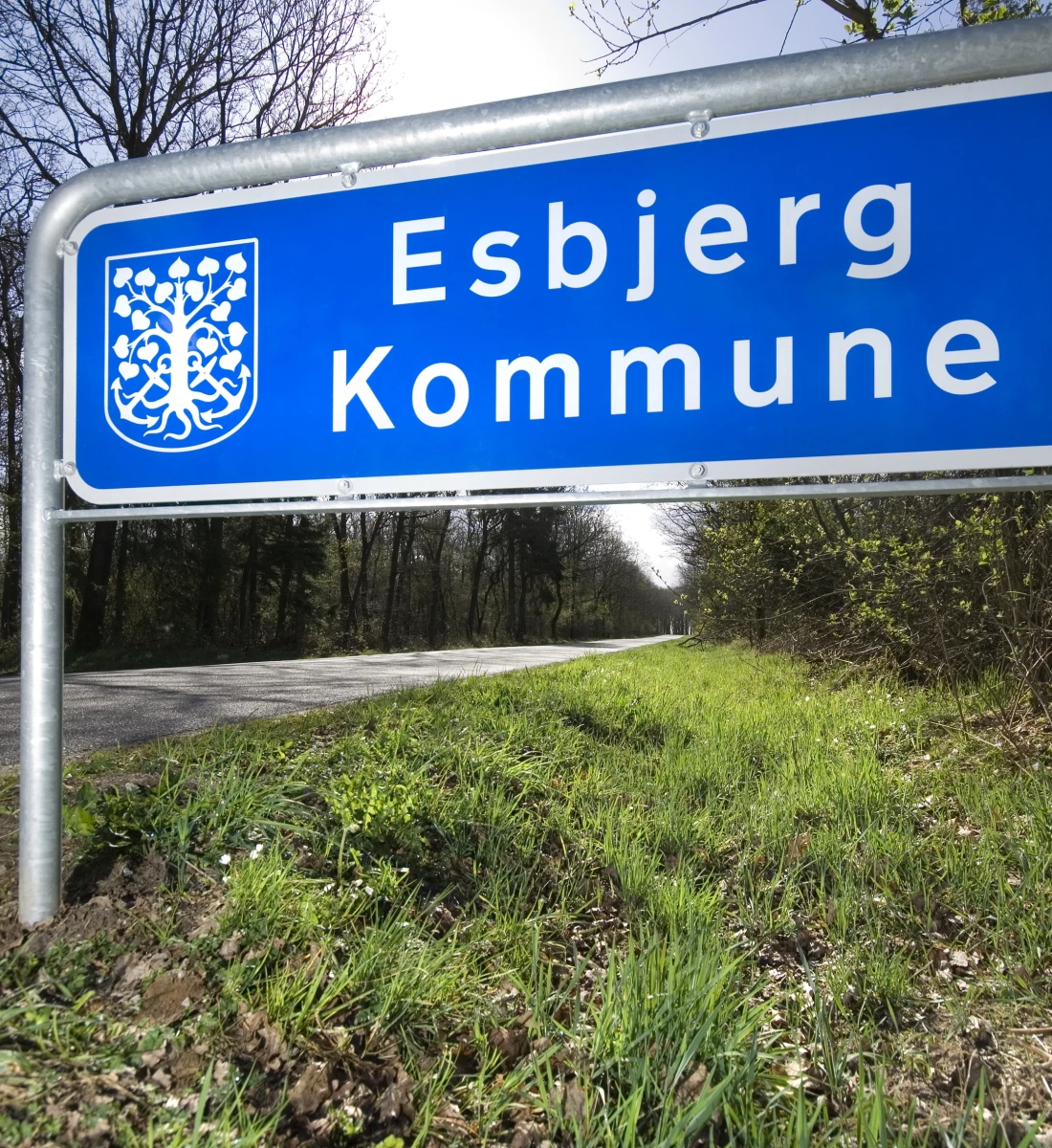 Esbjerg Kommune skilt Esbjerg Byhistoriske Arkiv