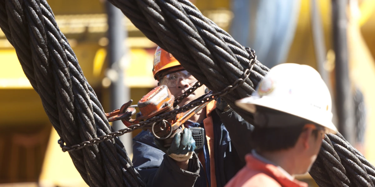 Offshore medarbejder Foto Bent Medvind