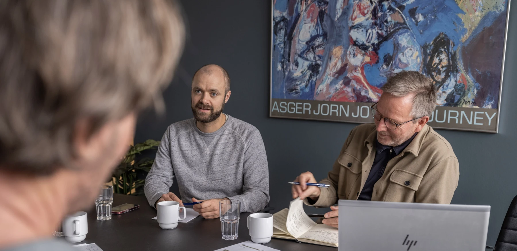 Projektafdelingen hos Business Esbjerg_Troels og Arne